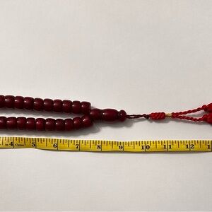 Red Prayer Beads Tasbih / Misbaha